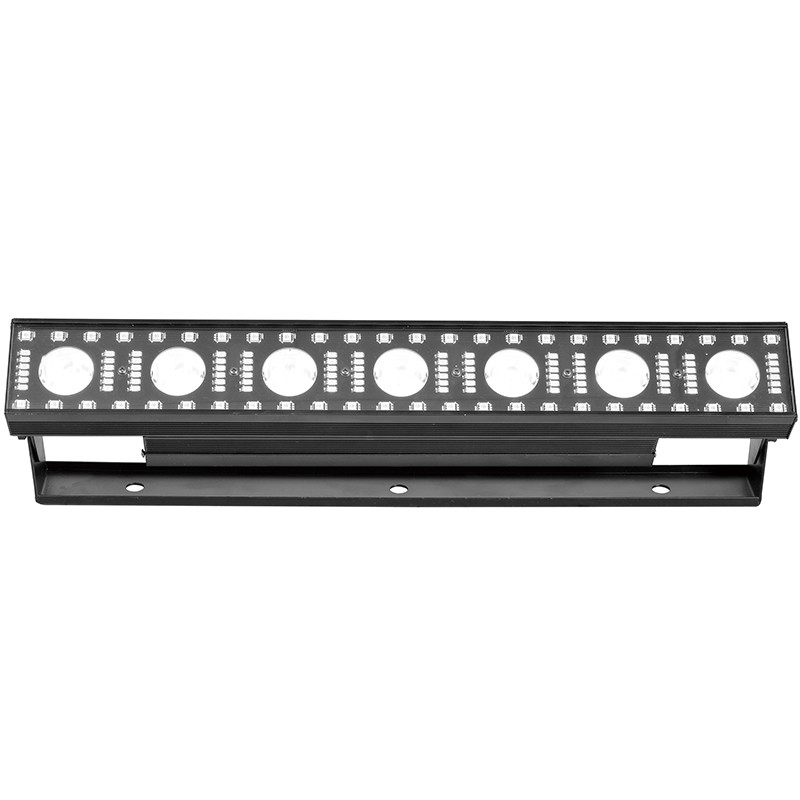 7×3W branco quente CREE+63pcs 0.2W caixa de liga de alumínio frio LED luz de palco cidade luz de palco para evento de casamento
