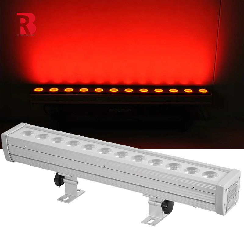 RGB 4in1 80W LED Stage Waterproof IP65 LED Wash City LCD Light Para festa de casamento