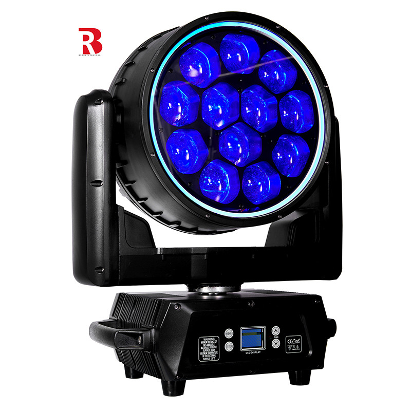 Lâmpada de ponto de cabeça móvel de LED DMX para evento de casamento