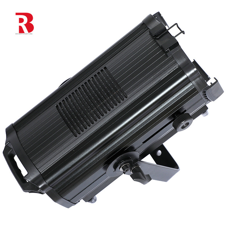 200W DMX512 Manual Zoom Alumínio Alumínio LED Fresnel Iluminação de palco 2/5CH