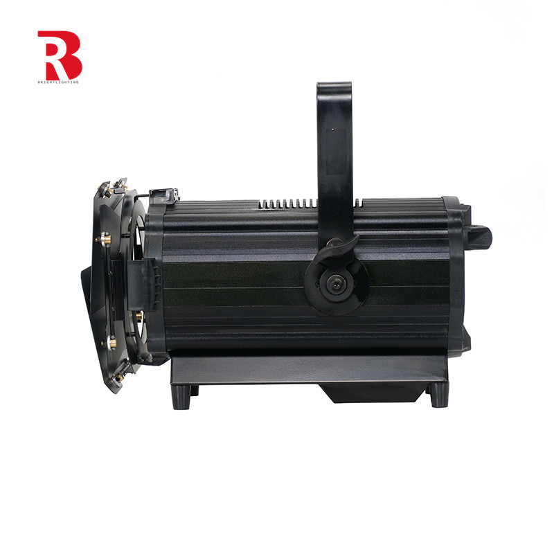 200W DMX512 Manual Zoom Alumínio Alumínio LED Fresnel Iluminação de palco 2/5CH