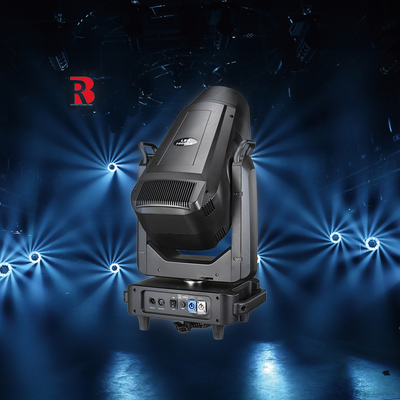 DMX512 Quadros cabeça móvel 6 cores + posição aberta Luz de palco LED para festa