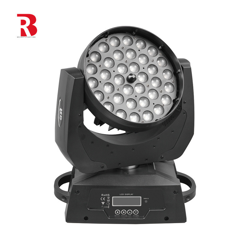 380W LED Moving Head 36*10W RGBW 4-In1 ZOOM And BEAM Beeye Light