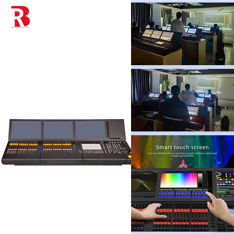 Equipamento de palco profissional MA Sistema de controle de luz DMX de palco de tamanho completo