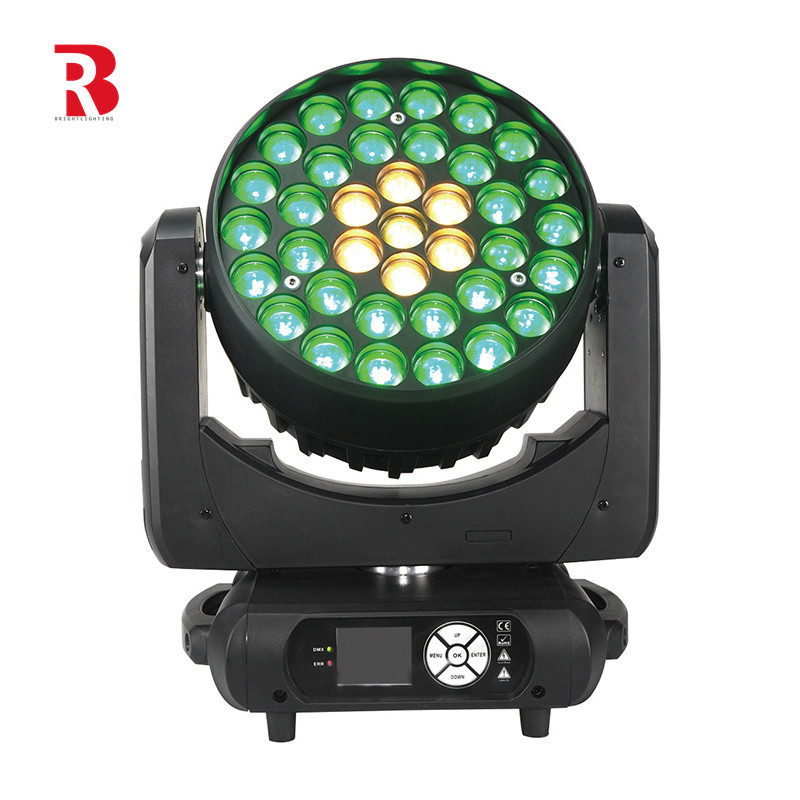 600W DMX512 RGBW 4in1 Stage LED Wash Zoom Moving Head Light Para Show Wedding