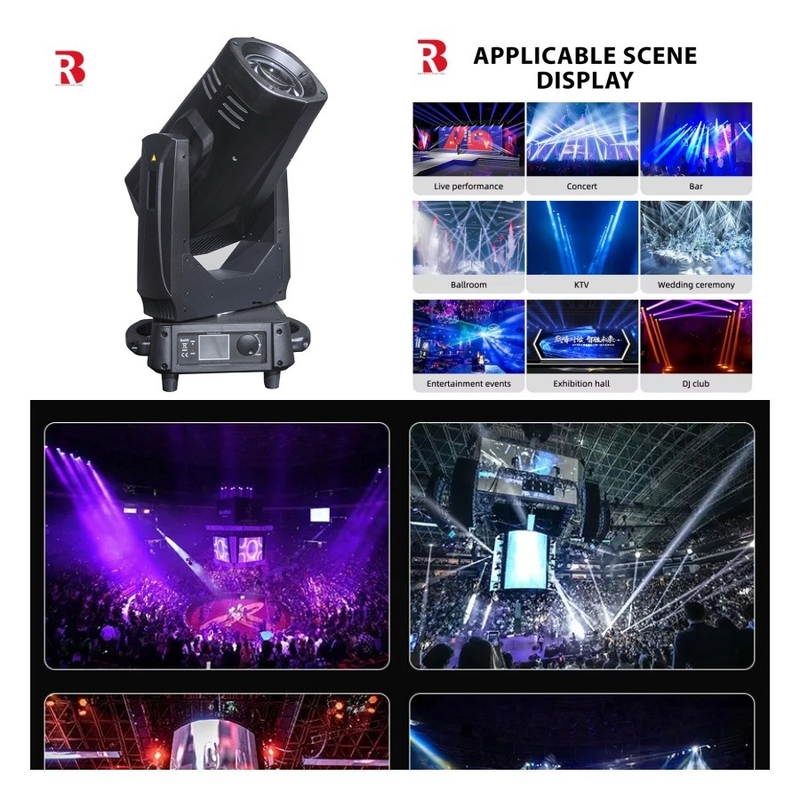 Controle e flexibilidade aprimorados BSW 400w Framing Moving Head Light para iluminação de palco