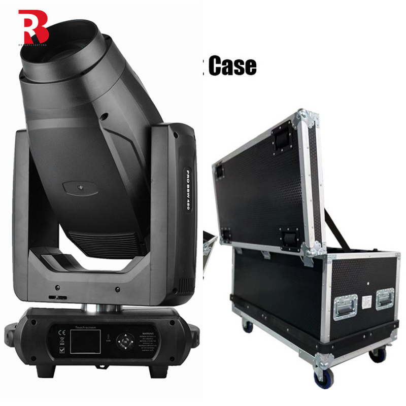 DMX compatível 400W LED Moving Head Light com CTO CMY Color Mixing para iluminação de palco