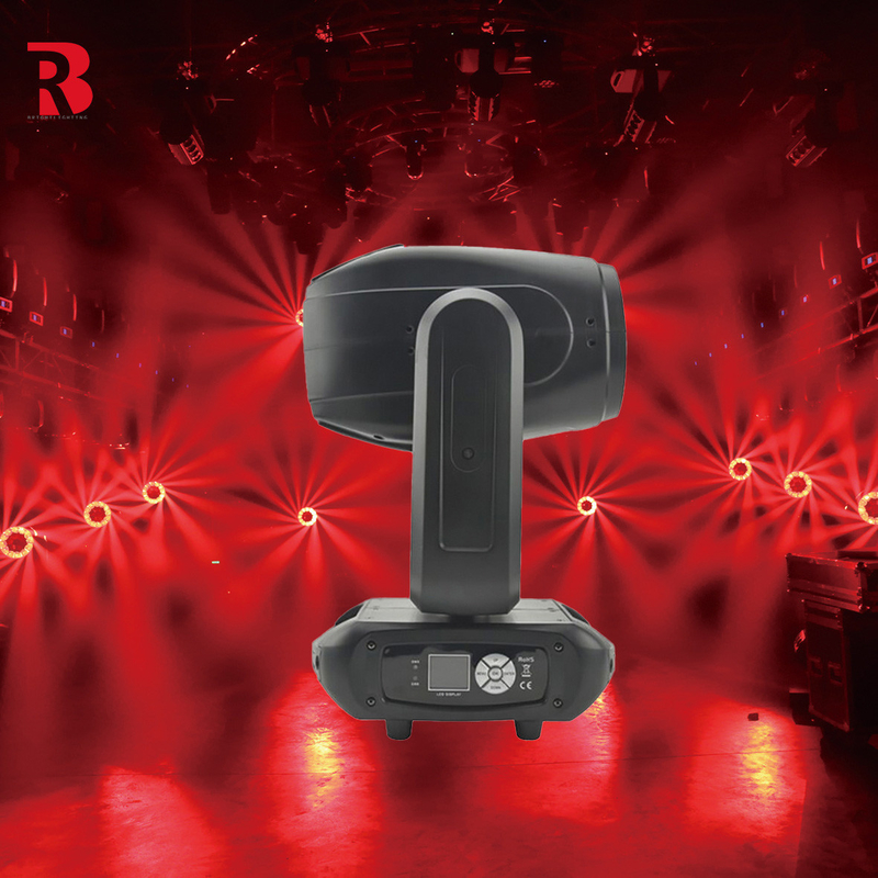350W LED Beam 8+16 prisma LED Moving Head Light Para Fábrica de Entretenimento de Casamento