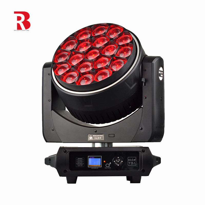 Novo LED cabeça móvel luz do palco inclinação 540° 220°