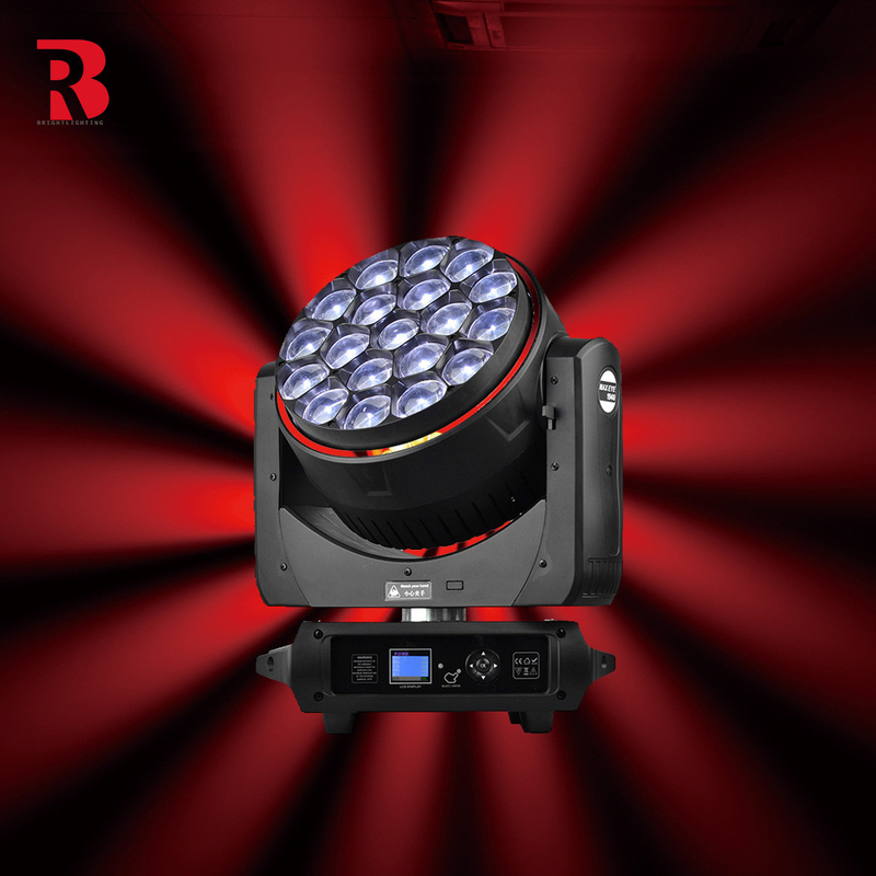 LED 19*40W Zoom Beeye DMX512 LED Moving Head Stage Light Para Entretenimento