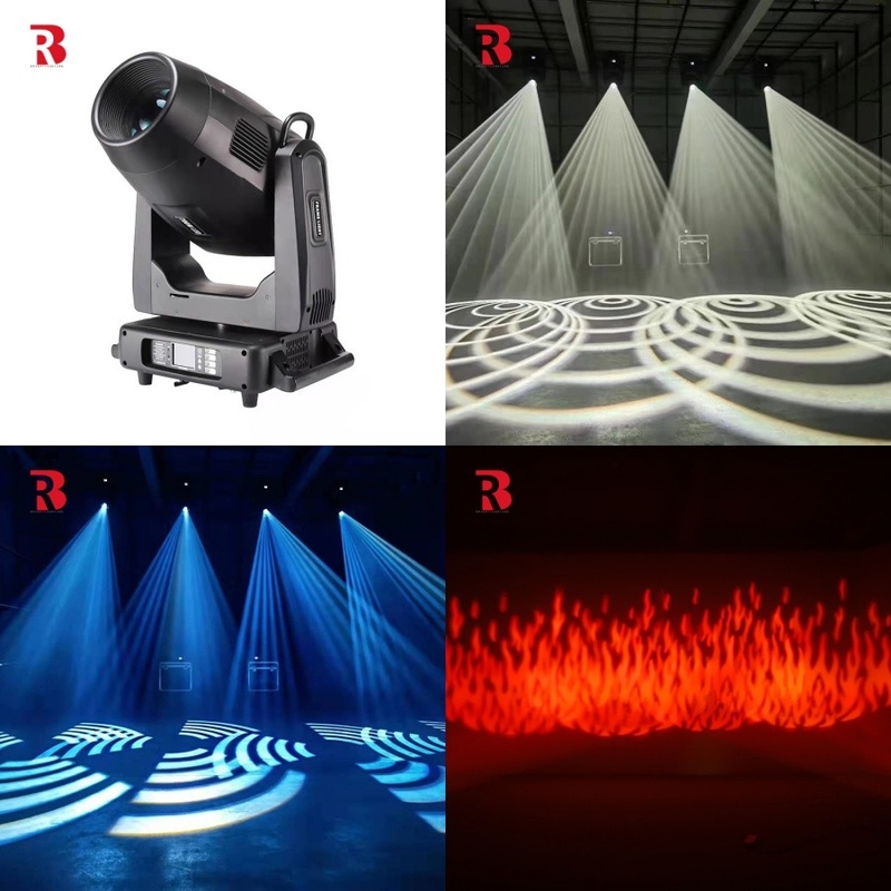 Lâmpada de cabeça móvel de renderização de cores superiores LED Lâmpada de palco para espaços de eventos
