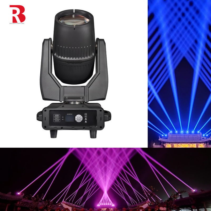 Lâmpada de cabeça móvel com efeito CTO CMY impermeável Spot Wash Zoom Mini 380W Beam