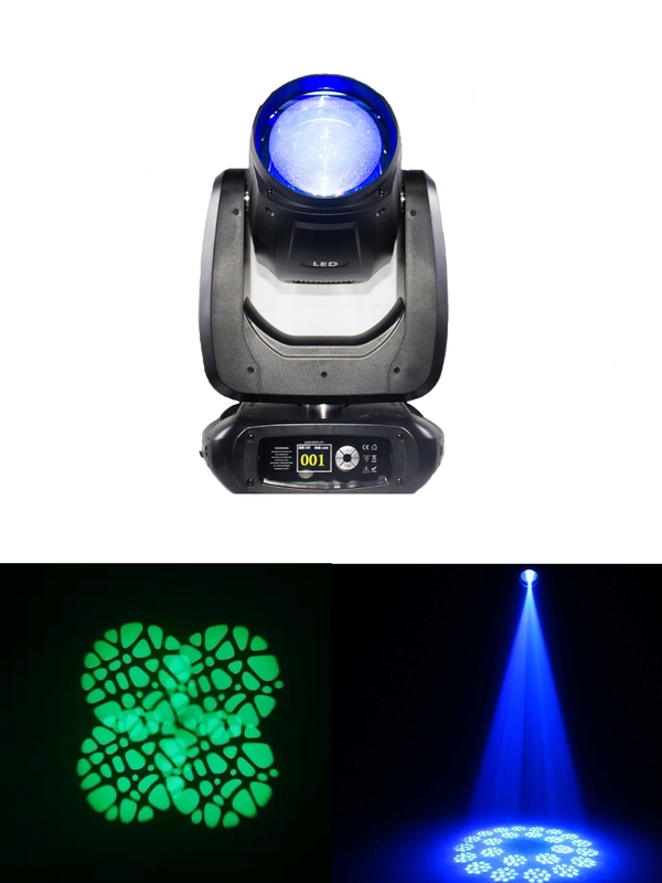 200w Beam DMX512 LED Moving Head Wash Zoom Light para evento de casamento