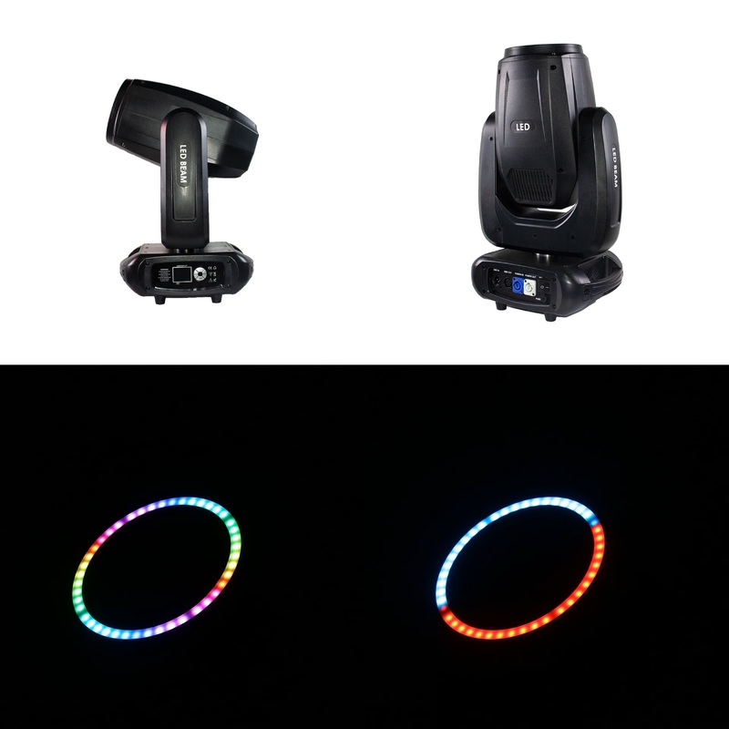 LED de alta qualidade DMX512 Beam Stage 200w Moving Head Light Para Disco Party