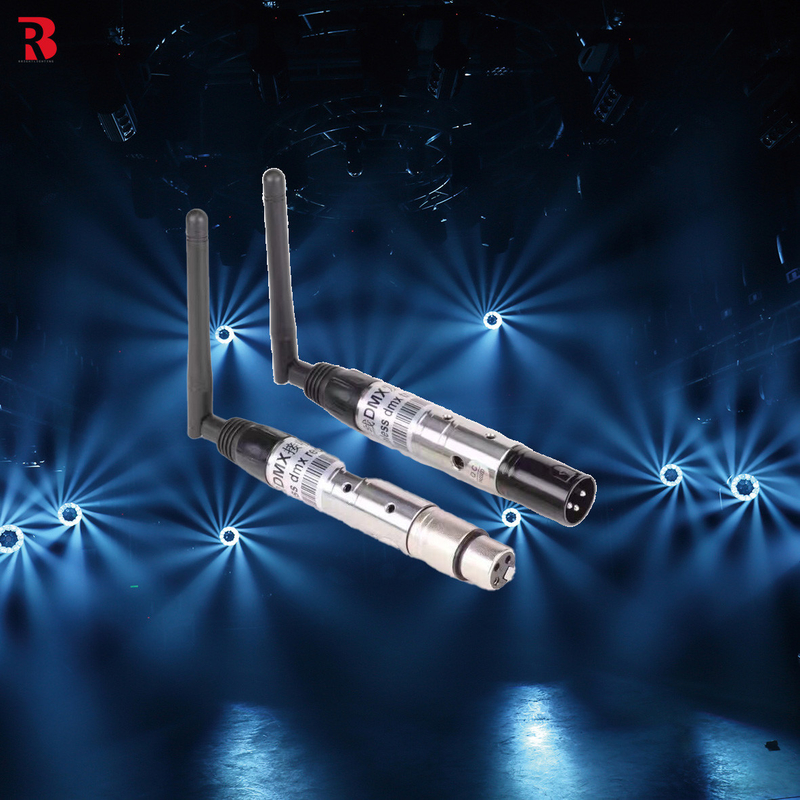 Fonte de luz sem fio 54*3W RGB Três em uma Lâmpada de contas Fonte de luz Vida para evento de show