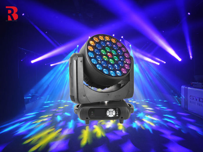 240V 37*15W DMX512 Slave Auto Beeye LED Moving Head Light Para Entretenimento