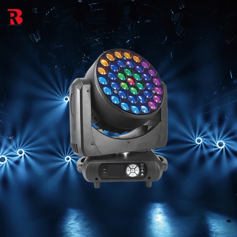 Lâmpadas LED de fase de lavagem Zoom RGBW 4in1