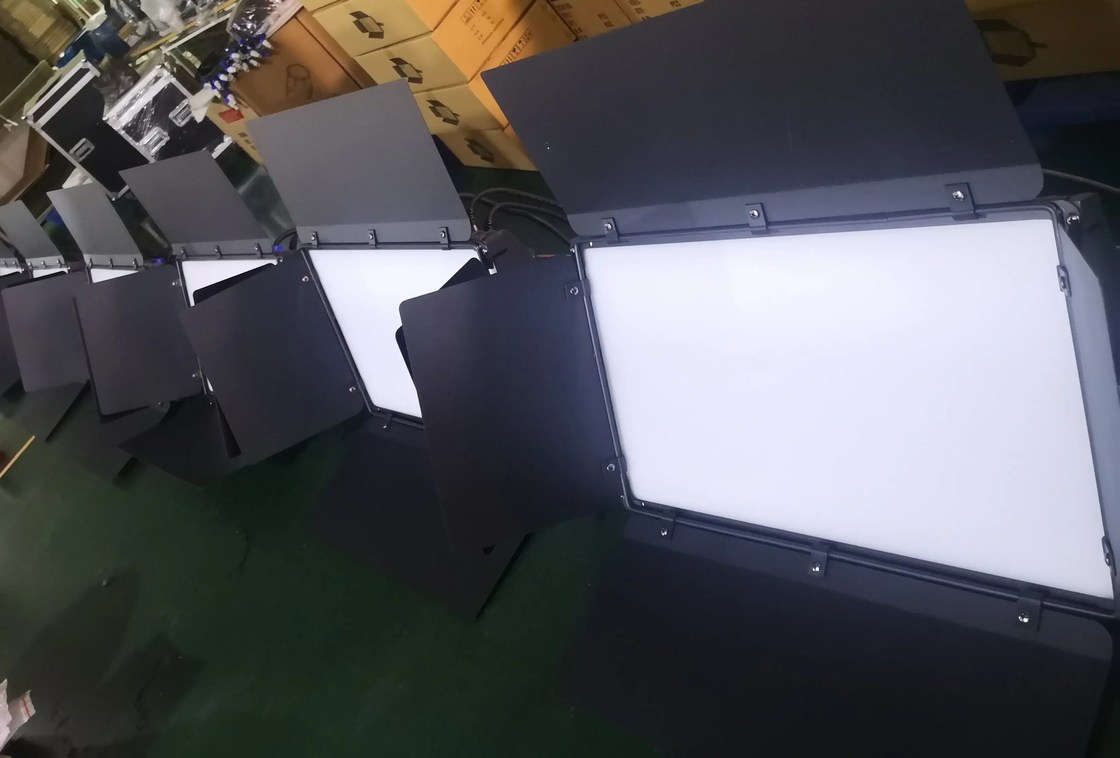 100V 240V DMX512 3CH Iluminação LED de estúdio bicolor Led Video Soft Light Cool Branco