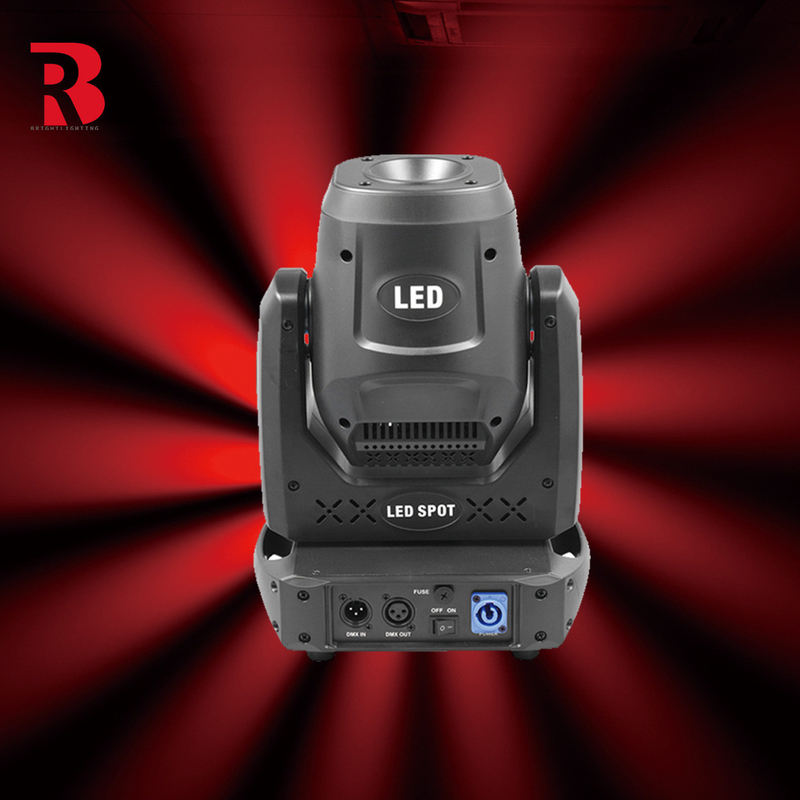 LED Moving Head Stage Light Branco 150W LED DMX Alta Performance Rotation 5 Facet Prism Auto Para Bar de Festa de Casamento