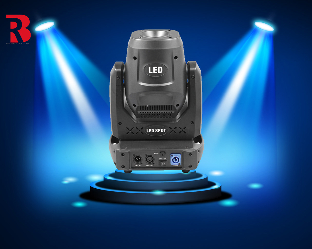 Lâmpada de palco LED profissional DMX Control Moving Head Beam Spot