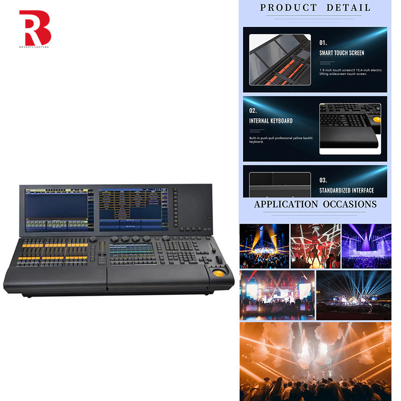 MA2 Light Console Profissional DMX Controller de Iluminação para palco