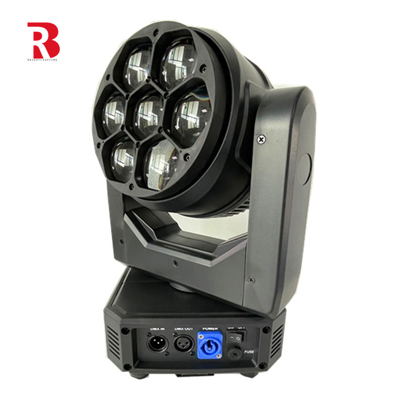 Beeye Moving Head Light LED RGBW 4in1 para Concert Show Teatro Event