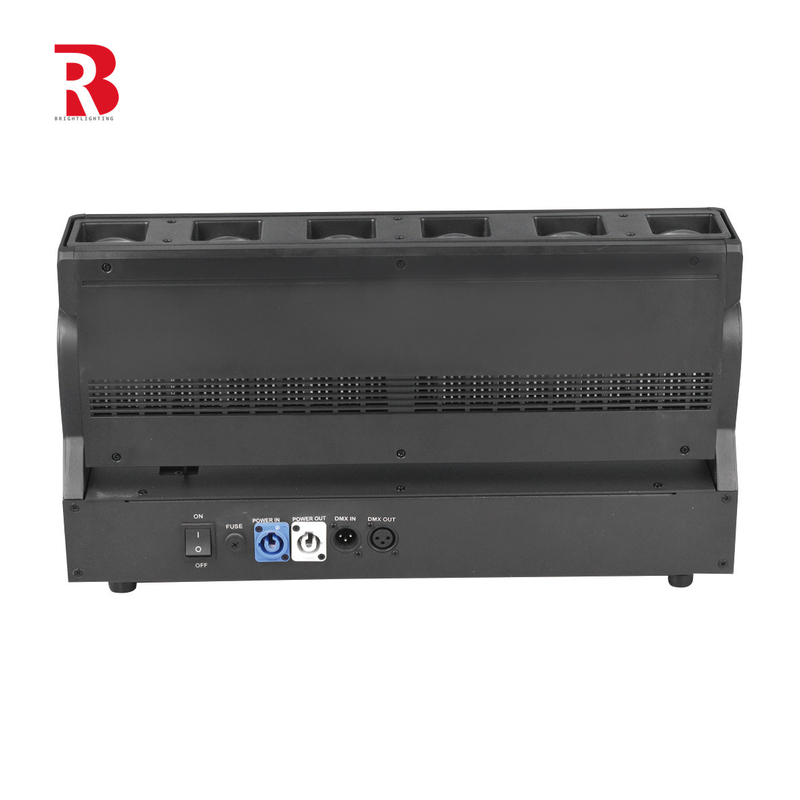 6pcs 40w RGBW Pixel LED Zoom Beam Lavar Disco Escenário Luz Para Clube