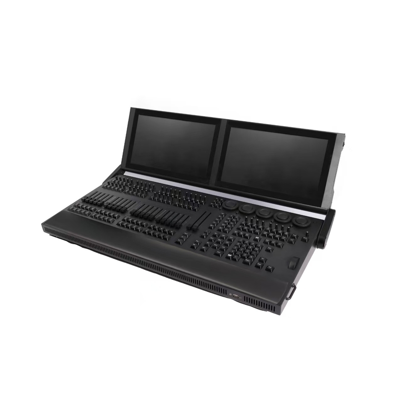 Novo Light Console MA3 com duas telas de toque dobráveis para o palco