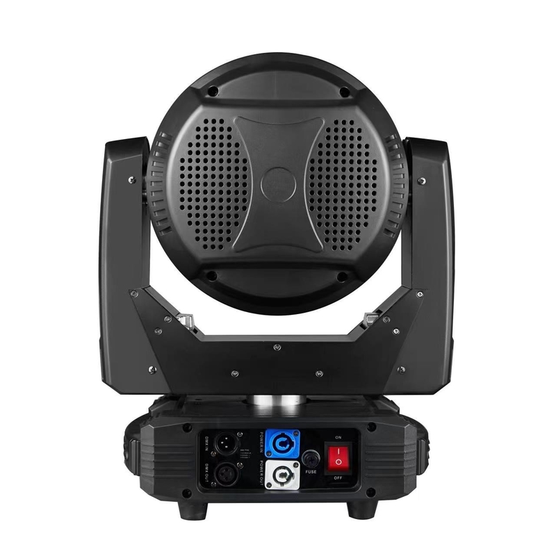 Fase de mistura de cores de Beeye RGBW Luz de cabeça móvel de feixe LED quatro em um