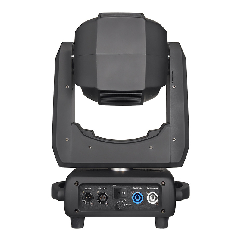 Luz de palco profissional BSW Beam Moving Head Light com anel de LED para eventos