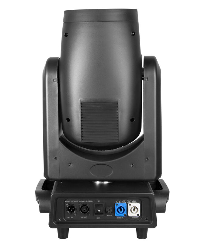 Lâmpada de cabeça móvel Mini 380 luz de palco de feixe com corpo pequeno