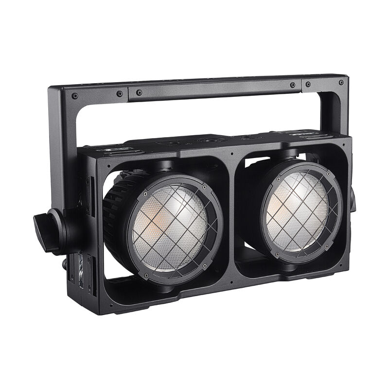 Lâmpada de fecho à prova d'água 2pcs300W LED RGBAWW (1800K-10000K) luz de estúdio de palco