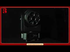 7pcs40w lavagem cabeça móvel Luz RGBW para casamento