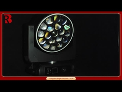 19pcs40w lavagem de luz de cabeça móvel