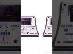 240V Tiger Controller II Máquina de efeito de palco de tela sensível ao toque de 17 polegadas para iluminação da igreja