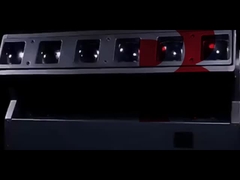 Iluminação de palco DJ Disco DMX Pixel Head 6X40w Beam Wash Zoom Bar LED Moving Lights