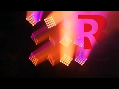 RGBW 4-In-1 Matrix Moving Headlights Com Vários Efeitos de Tintura Estroboscópica