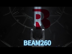 Lâmpadas de feixe móvel de DJ DMX Profissional para equipamentos de iluminação de palco de bares discotecas