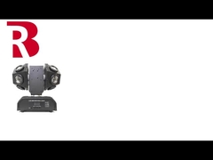 12pcs Dual Twins Brace Beam Moving Head Light com Laser Vermelho + Verde