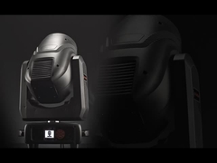 RGBW Luz de feixe profissional de 300 W com anel (combinação de 4 prismas)