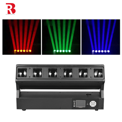 Disco Luz de palco LED RGBW Zoom Wash Luz de feixe de pixel móvel